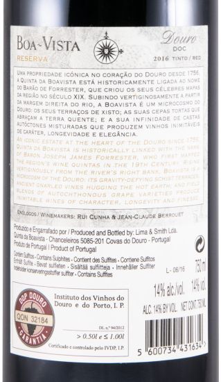 2016 Boa-Vista Reserva tinto