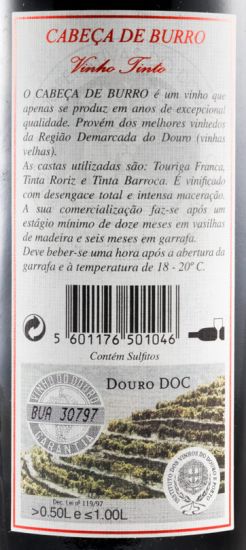 2004 Cabeça de Burro Reserva red