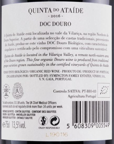 2016 Quinta do Ataíde red