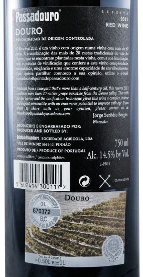 2011 Quinta do Passadouro Reserva red