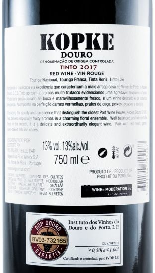 2017 Kopke tinto