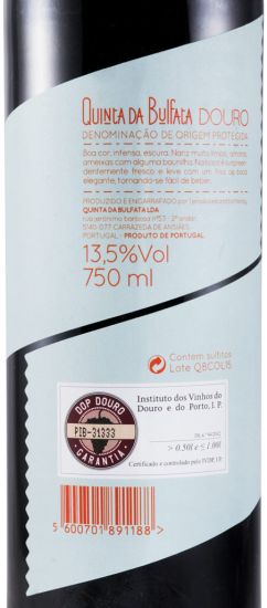 2015 Quinta da Bulfata Touriga Nacional e Touriga Franca Reserva red
