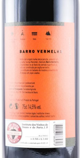 2017 Quinta do Pessegueiro Barro Vermelho red