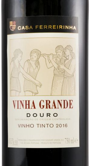 Conjunto 2016 Casa Ferreirinha Vinha Grande tinto c/Copo 2x75cl