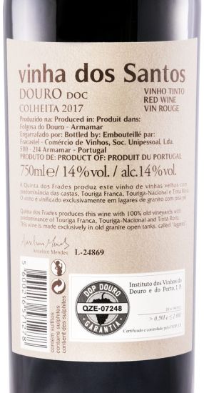 2017 Vinha dos Santos red