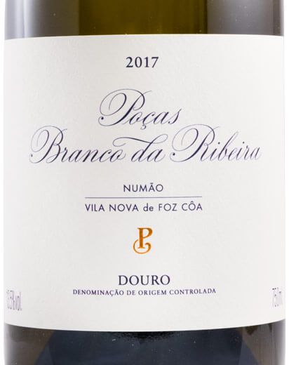 2017 Poças Branco da Ribeira white