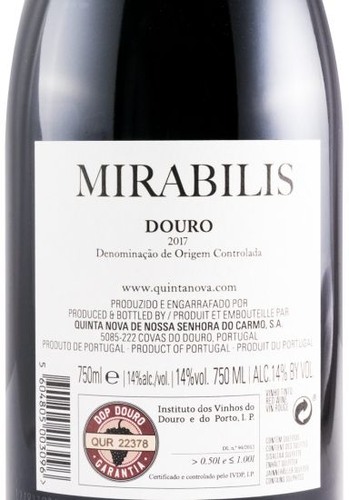 2017 Quinta Nova Mirabilis red