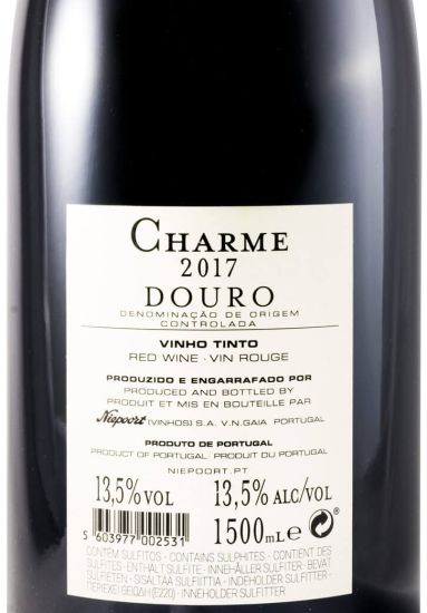 2017 Niepoort Charme tinto 1,5L