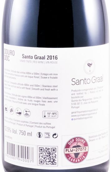 2016 Santo Graal red