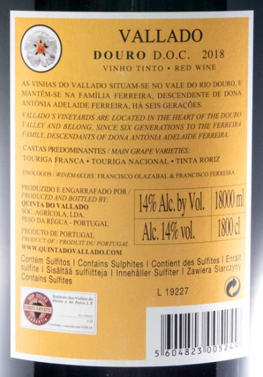 2018 Vallado red 18L