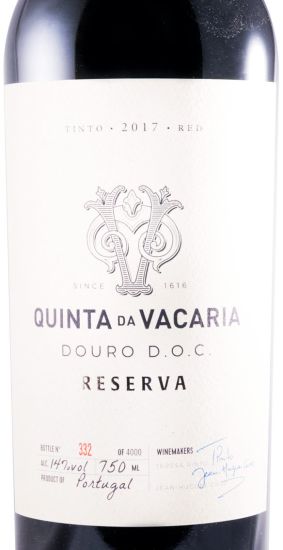 2017 Quinta da Vacaria Reserva tinto