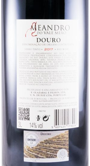 2017 Meandro do Vale Meão red 3L