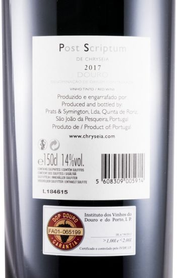 2017 Post Scriptum tinto 1,5L