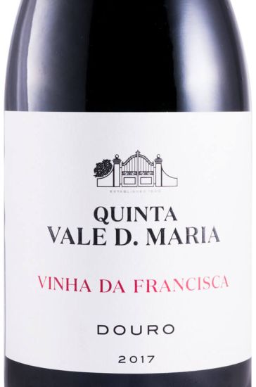 2017 Quinta Vale D. Maria Vinha da Francisca red