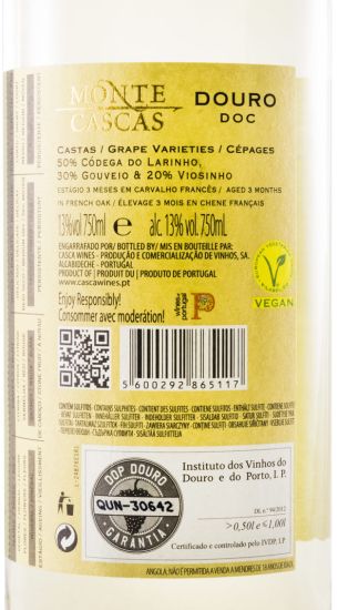 2018 Monte Cascas Douro white