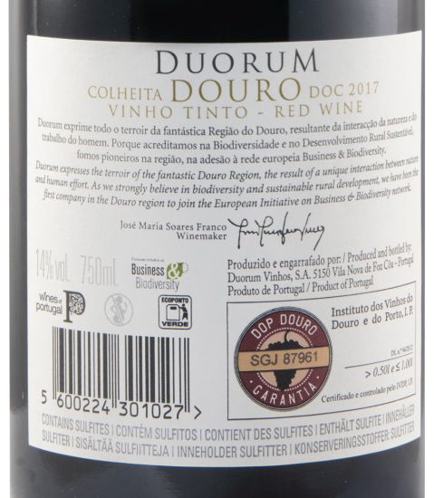 2017 Duorum tinto