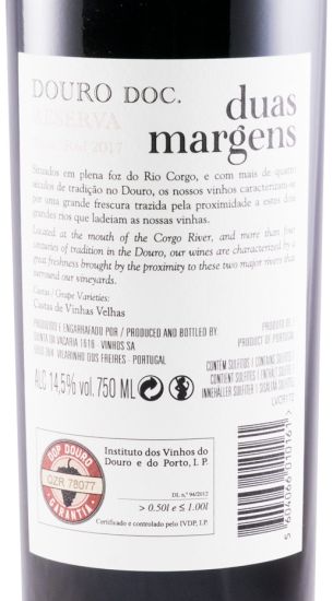 2017 Duas Margens Reserva tinto