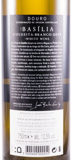 2018 Quinta da Basilia white