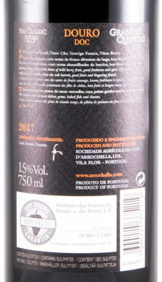2017 Grandes Quintas red