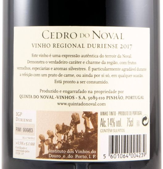 2017 Cedro do Noval tinto