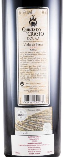 2007 Quinta do Crasto Vinha da Ponte tinto 1,5L