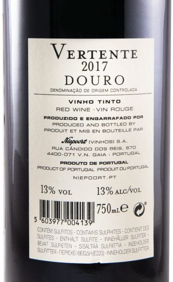 2017 Niepoort Vertente red