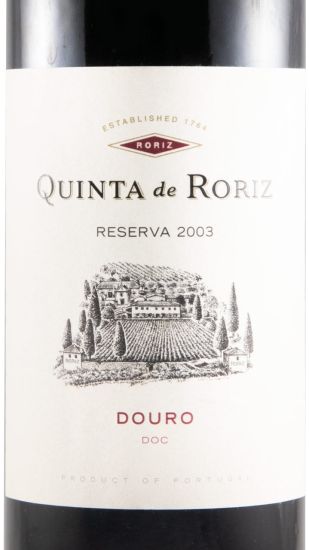 2003 Quinta de Roriz Reserva red