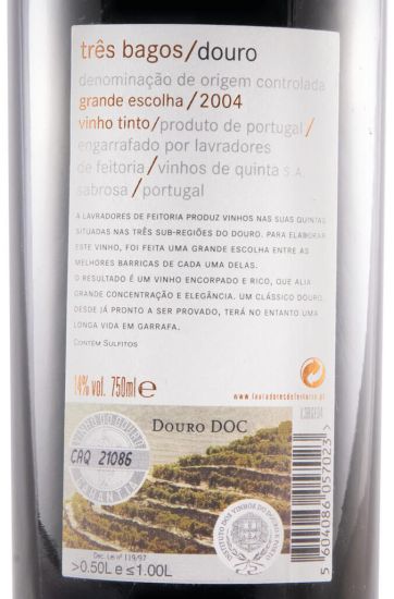 2004 Lavradores de Feitoria Grande Escolha tinto