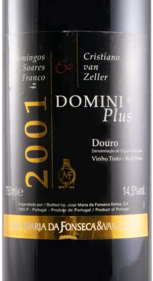 2001 José Maria da Fonseca Domini Plus red