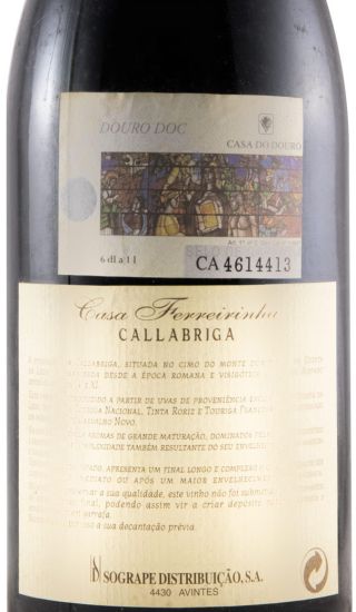 1997 Casa Ferreirinha Callabriga tinto