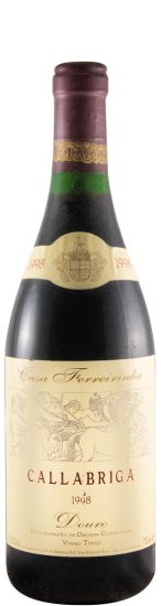 1998 Casa Ferreirinha Callabriga red