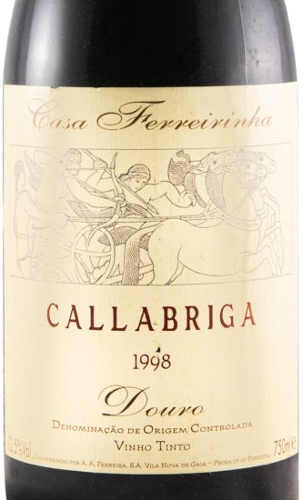 1998 Casa Ferreirinha Callabriga red