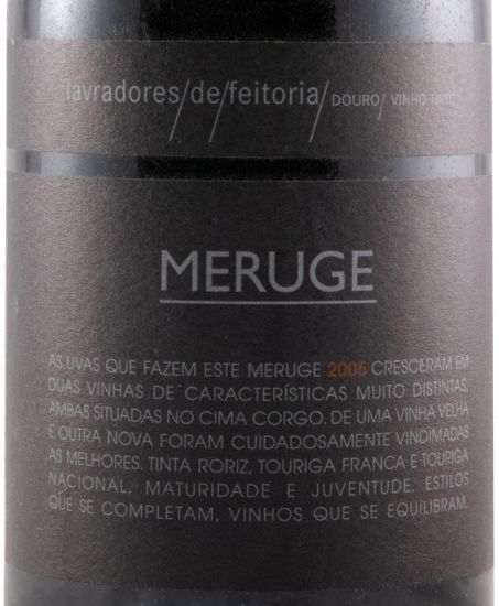 2005 Lavradores de Feitoria Meruge tinto