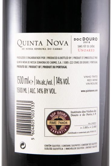 2018 Quinta Nova tinto 1,5L