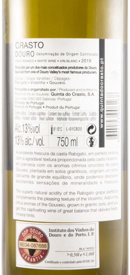 2019 Crasto branco