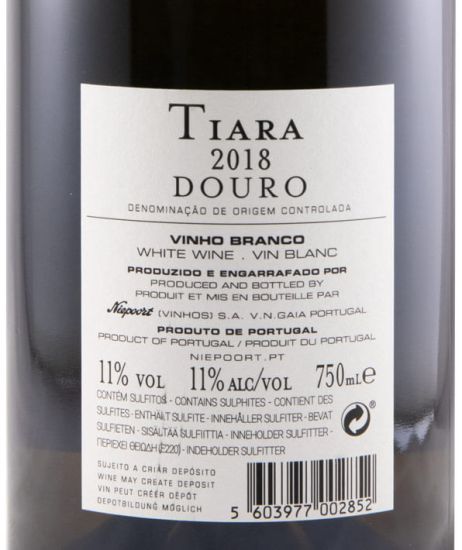 2018 Niepoort Tiara branco