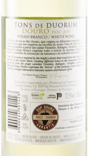 2019 Tons de Duorum white