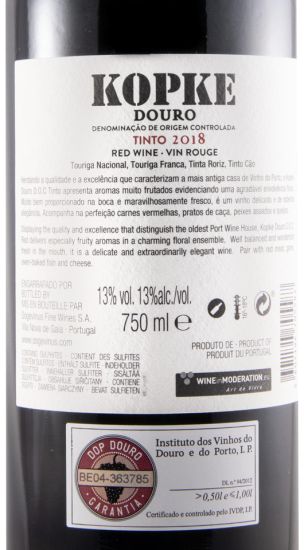 2018 Kopke tinto