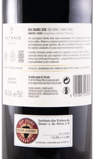 2018 Altano tinto