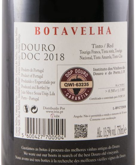 2018 Bota Velha red