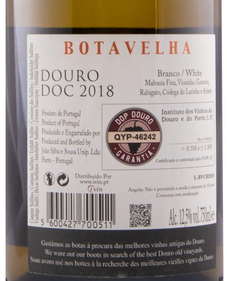 2018 Bota Velha branco
