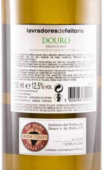 2019 Lavradores de Feitoria branco