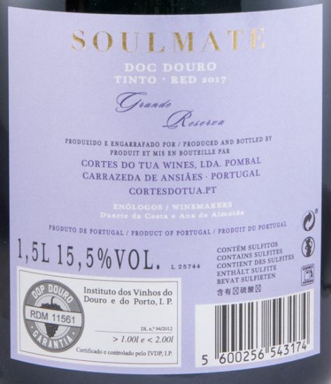 2017 Soulmate Grande Reserva red 1.5L