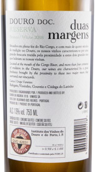 2018 Duas Margens Reserva branco