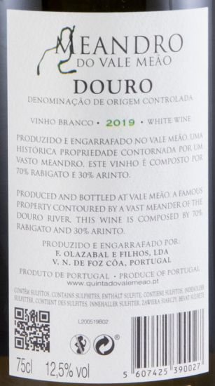 2019 Meandro do Vale Meão white