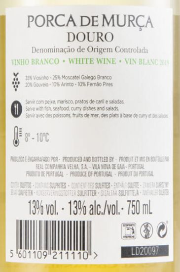 2019 Porca de Murça white