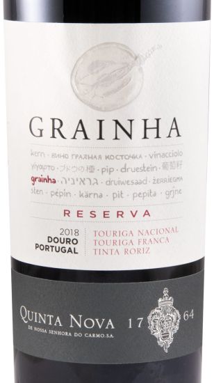 2018 Quinta Nova Grainha Reserva red