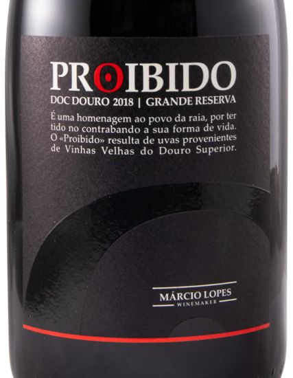 2018 Proibido Grande Reserva red