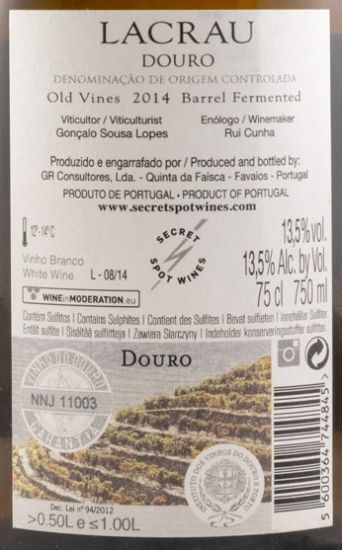 2014 Lacrau Vinhas Velhas white