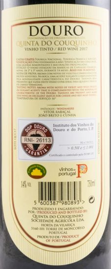 2017 Quinta do Couquinho red